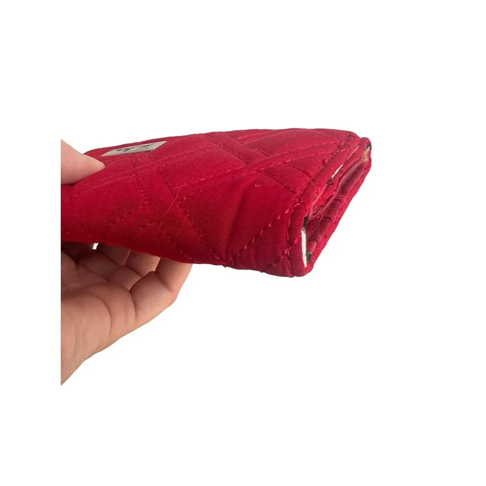 Vera Bradley RFID Georgia Wallet in Cardinal Red - Trifold - Picture 7 of 14